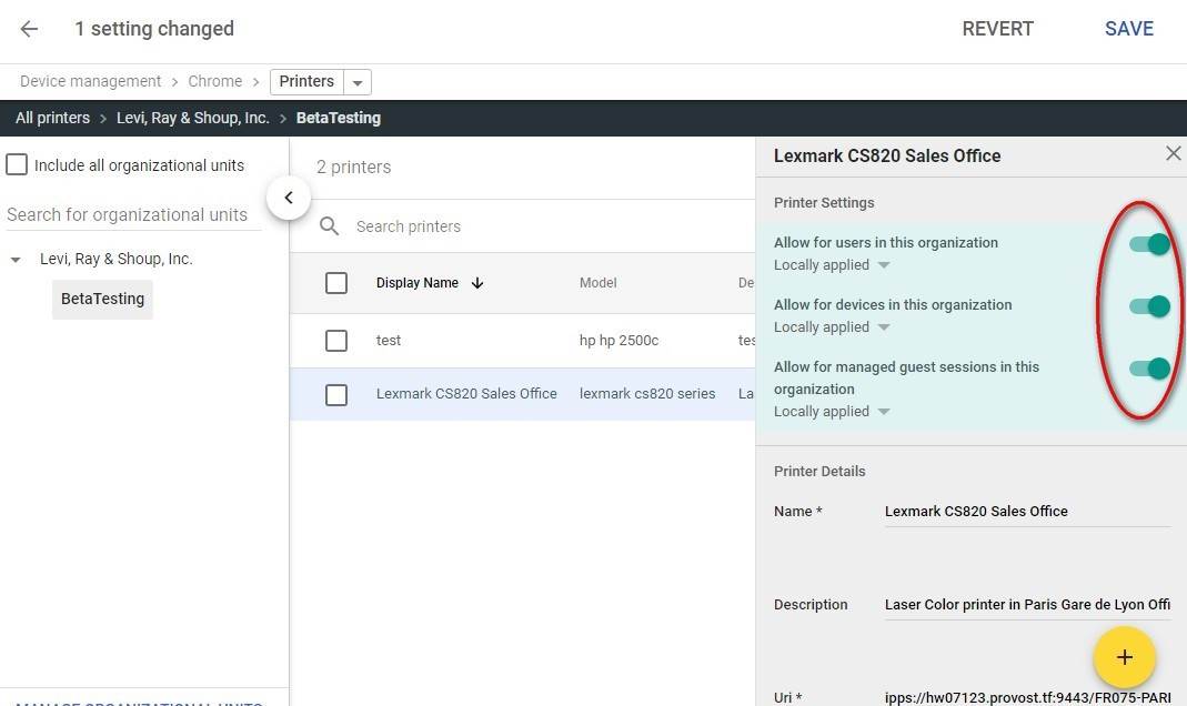 Enterprise Google Chromebook Printing | LRS Print Management